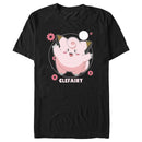 Men's Pokemon Clefairy Moonlit Dance T-Shirt