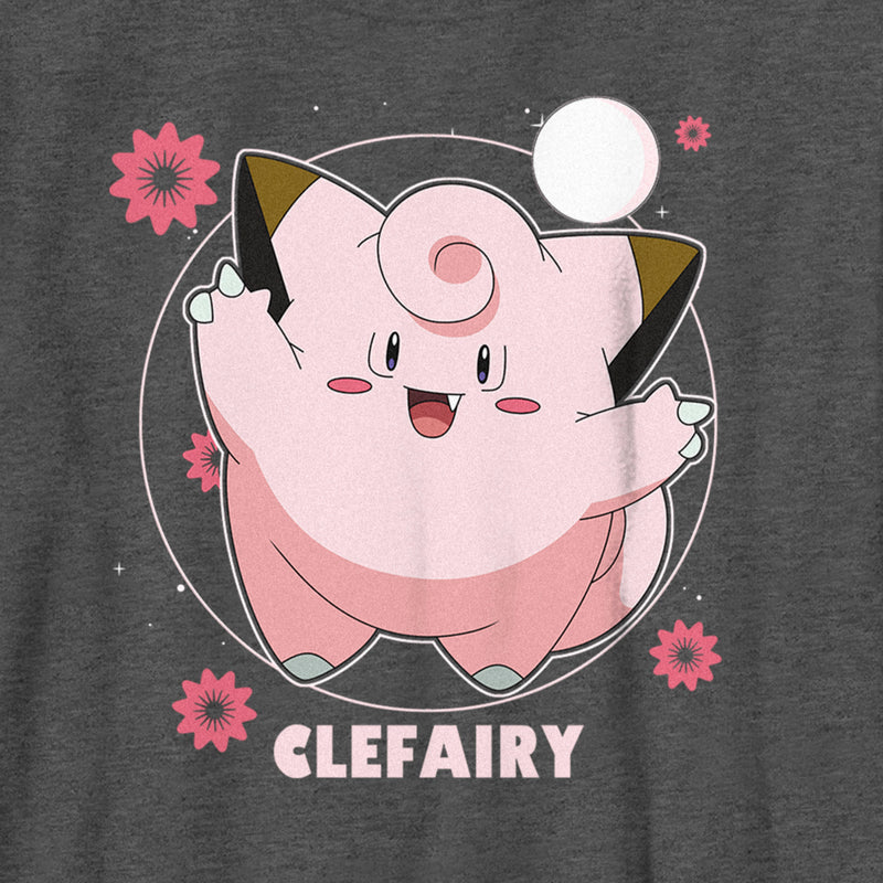 Boy's Pokemon Clefairy Moonlit Dance T-Shirt