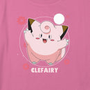 Girl's Pokemon Clefairy Moonlit Dance T-Shirt