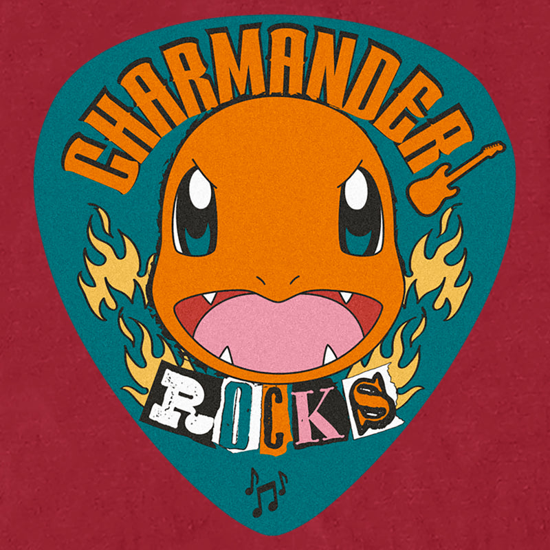 Men's Pokemon Charmander Rocks T-Shirt