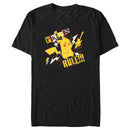 Men's Pokemon Pikachu Rules Guitar T-Shirt