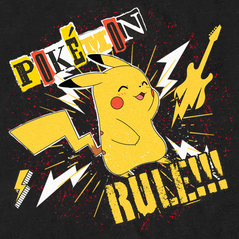 Men's Pokemon Pikachu Rules Guitar T-Shirt – Fifth Sun