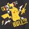 Women's Pokemon Pikachu Rules Guitar Racerback Tank Top
