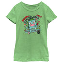 Girl's Pokemon Bulbasaur Kanto Tour T-Shirt