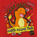 Girl's Pokemon Charmander Kanto Tour T-Shirt