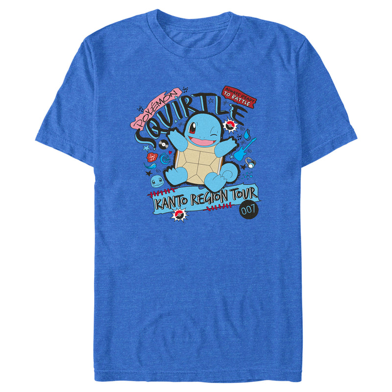 Men's Pokemon Squirtle Kanto Tour T-Shirt