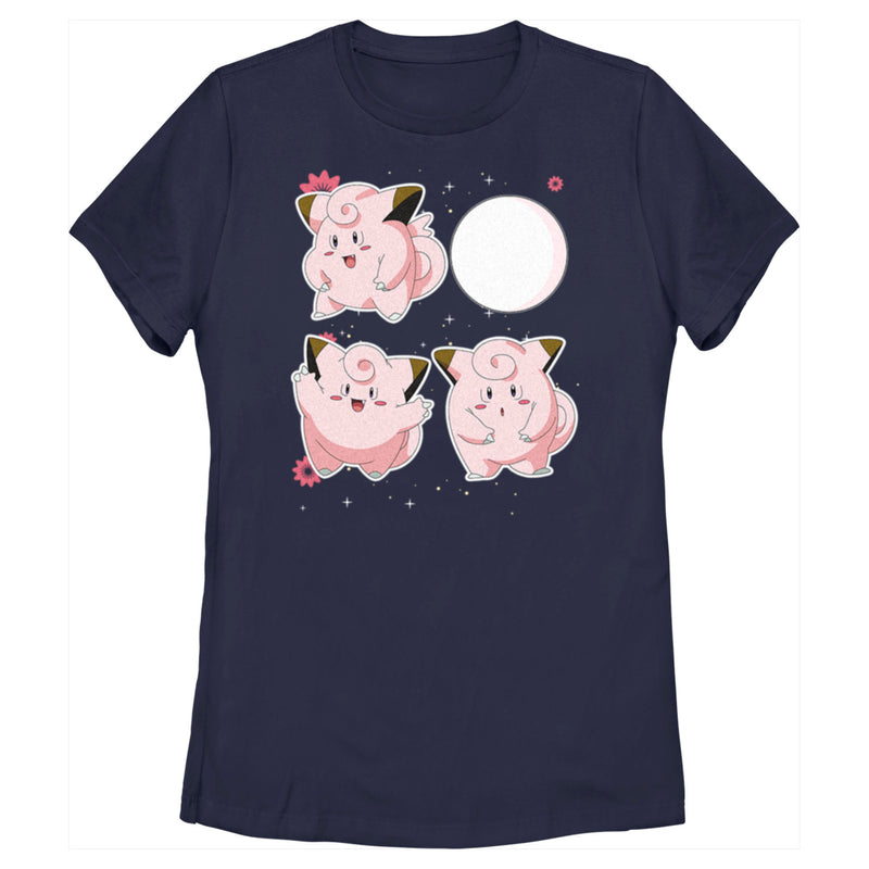 Women's Pokemon Clefairy Evolution T-Shirt