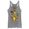 Women's Pokemon Music Rocks Starters Racerback Tank Top