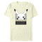 Men's Pokemon Pikachu Black and White T-Shirt