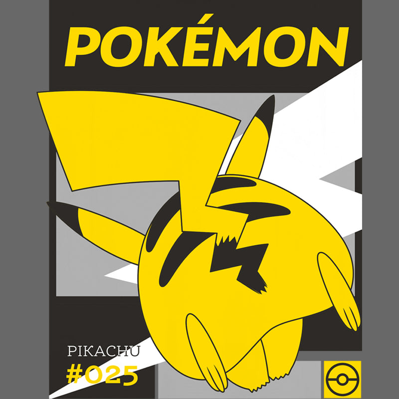 Junior's Pokemon Pikachu Back Run T-Shirt