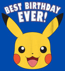 Boy's Pokemon Pikachu Best Birthday Ever T-Shirt