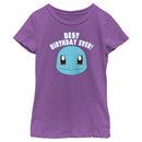 Girl's Pokemon Squirtle Best Birthday Ever T-Shirt