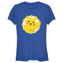 Junior's Pokemon Pikachu Circle T-Shirt