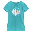 Girl's Pokemon Quaxly Circle T-Shirt