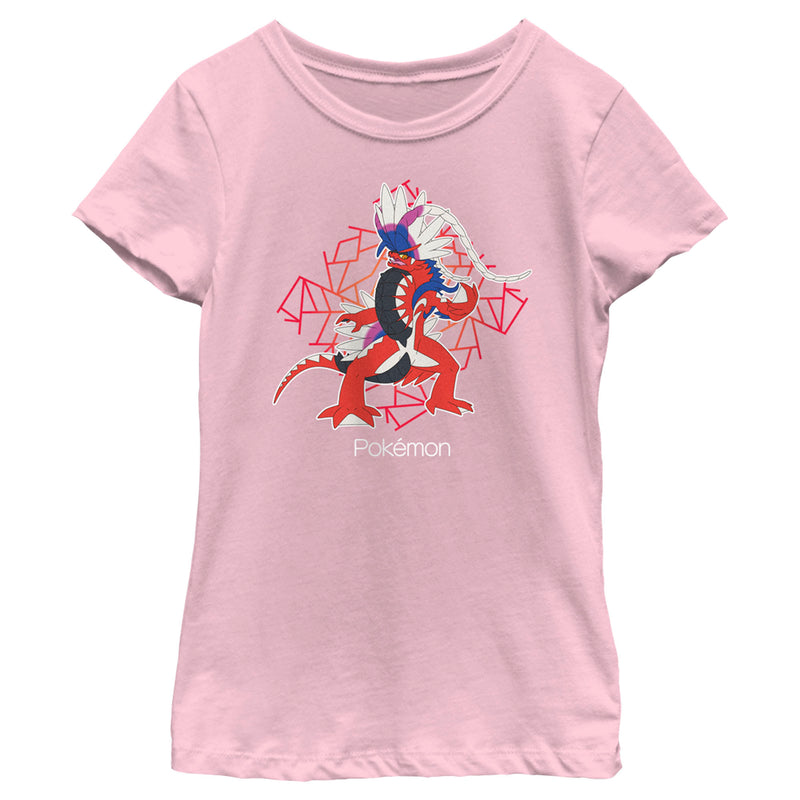 Girl's Pokemon Koraidon Portrait T-Shirt