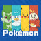 Men's Pokemon Colorful Friends T-Shirt