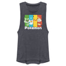 Junior's Pokemon Colorful Friends Festival Muscle Tee