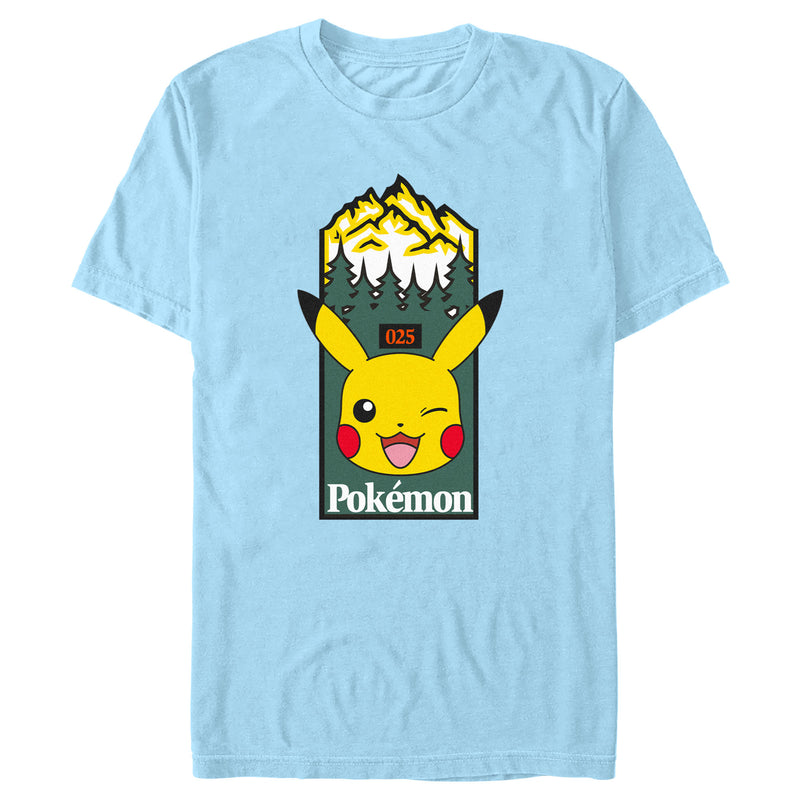 Men's Pokemon Mountain Pikachu T-Shirt