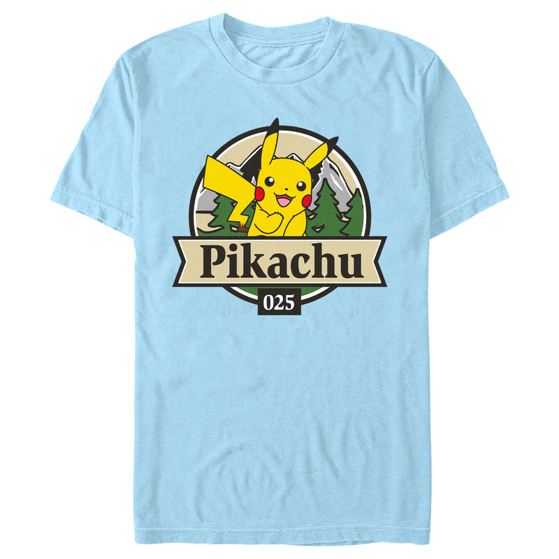 Men's Pokemon Forest Pikachu T-Shirt