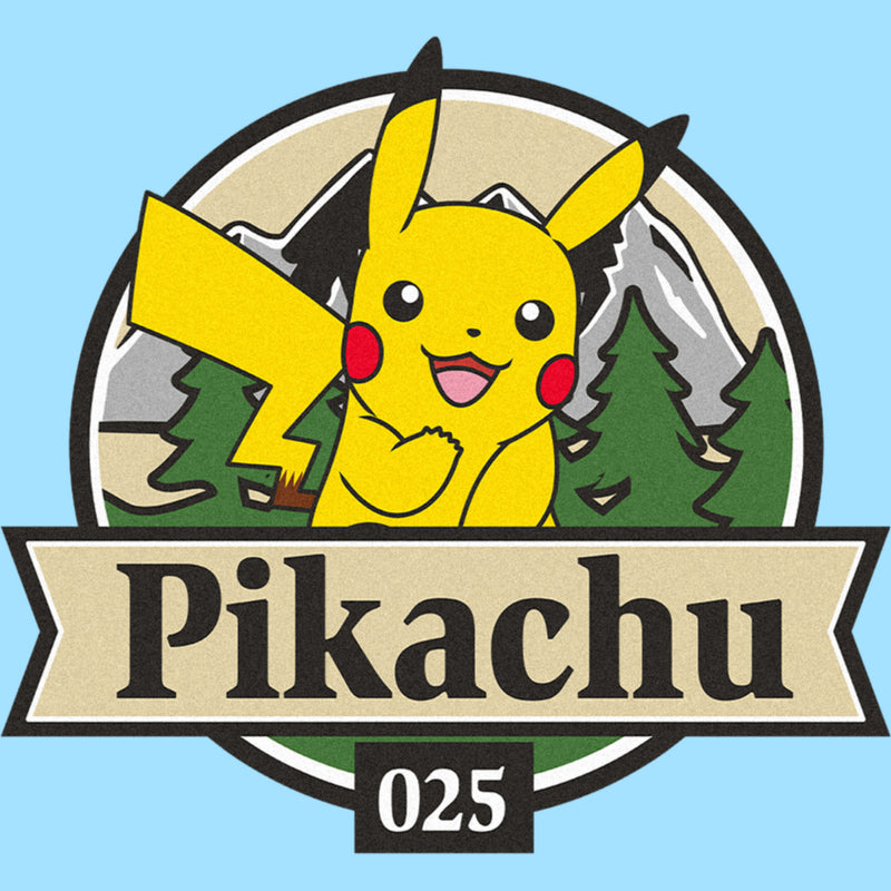 Men's Pokemon Forest Pikachu T-Shirt