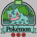 Boy's Pokemon Icon Bulbasaur 001 Pull Over Hoodie