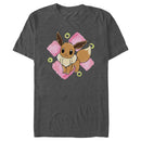 Men's Pokemon Watercolor Eevee T-Shirt