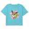 Girl's Pokemon Brush Watercolor Eevee T-Shirt