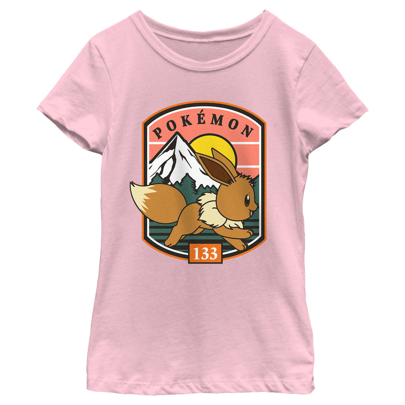 Girl's Pokemon Eevee 133 T-Shirt