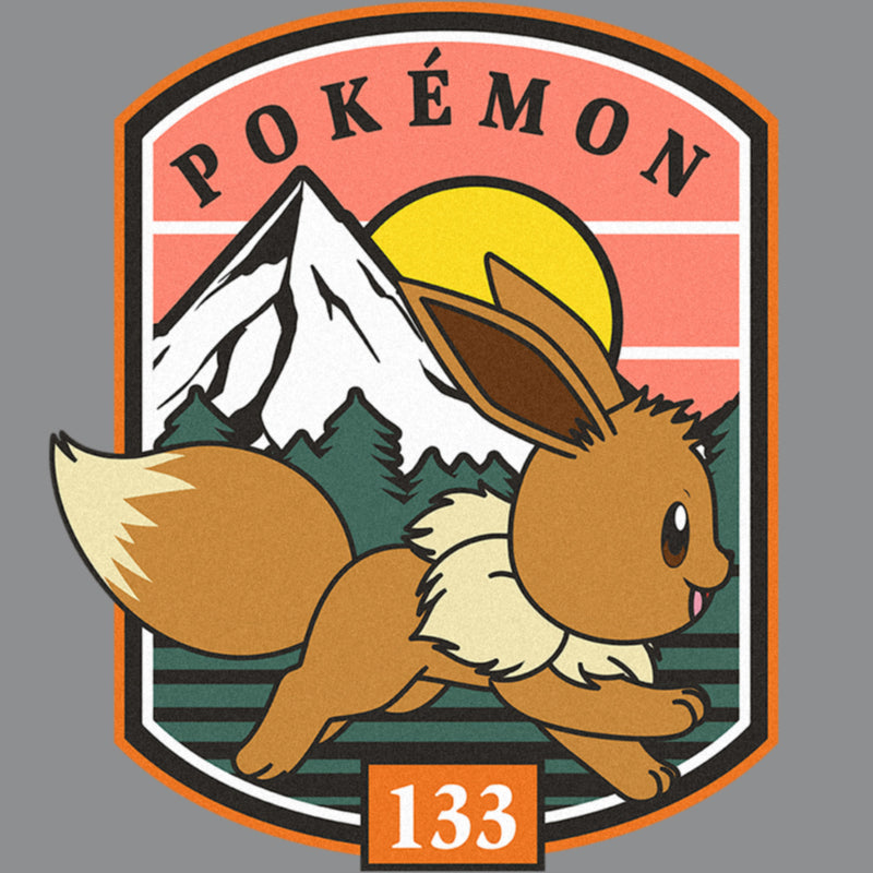 Junior's Pokemon Run Eevee 133 T-Shirt