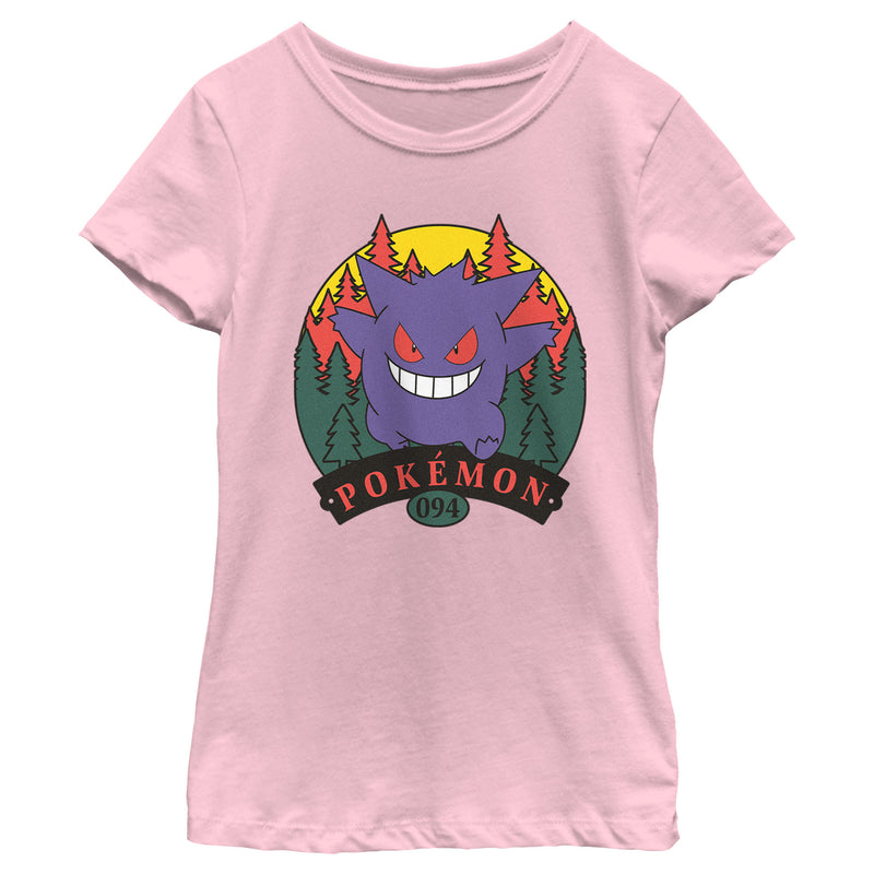 Girl's Pokemon Icon Gengar 094 T-Shirt