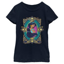 Girl's Aladdin Jasmine Gold Lotus Ornate T-Shirt