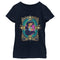 Girl's Aladdin Jasmine Gold Lotus Ornate T-Shirt