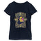 Girl's Aladdin Jasmine Gold Lotus Ornate T-Shirt