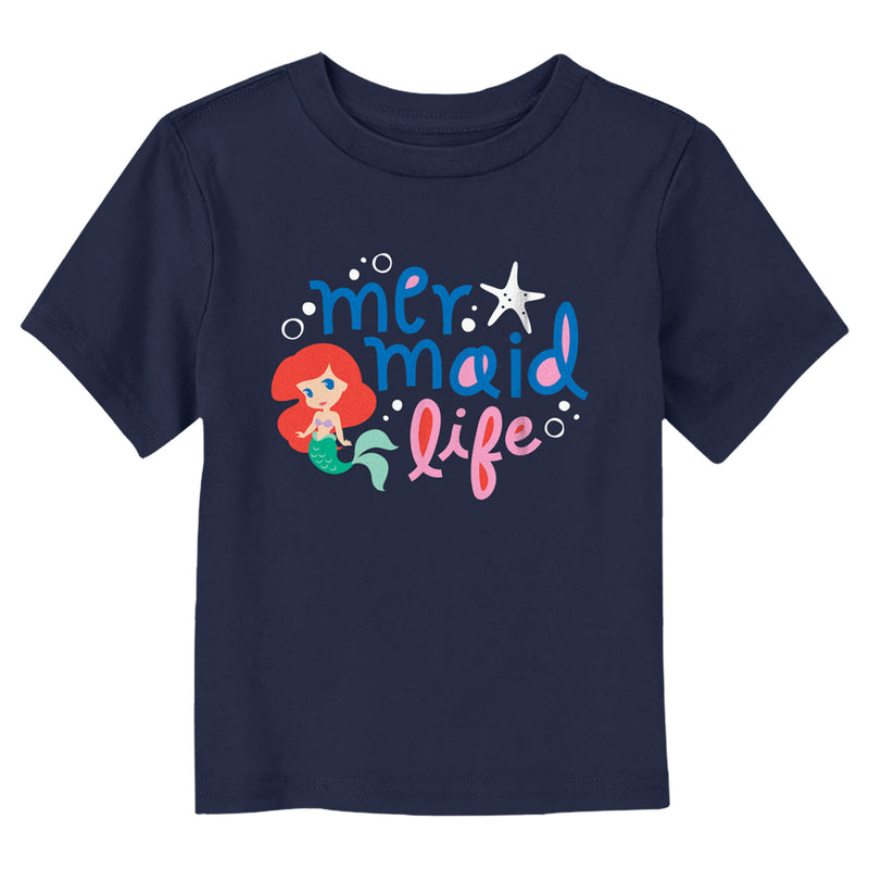 Toddler's The Little Mermaid Cartoon Ariel Life T-Shirt