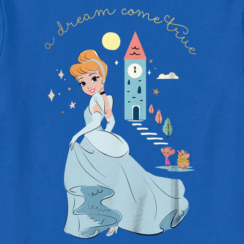 Toddler's Cinderella Dream Come True Quote T-Shirt