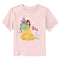 Toddler's Beauty and the Beast Cartoon Belle and Friends T-Shirt