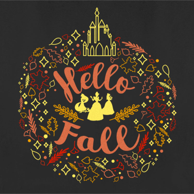 Women's Disney Princess Silhouettes Hello Fall T-Shirt