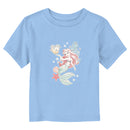 Toddler's Disney Princess Ariel and Flounder Watercolor T-Shirt