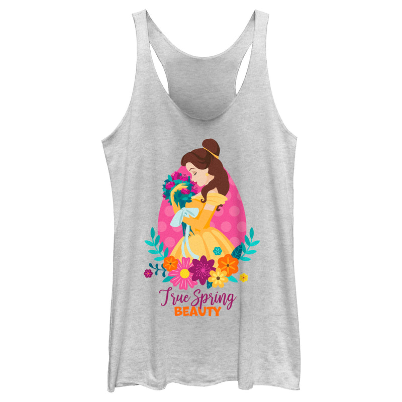 Women's Disney Belle True Spring Beauty Racerback Tank Top