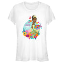 Junior's Disney Tiana Jazzy Spring Days T-Shirt