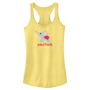 Junior's Paul Frank Ellie Logo Racerback Tank Top