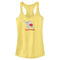 Junior's Paul Frank Ellie Logo Racerback Tank Top