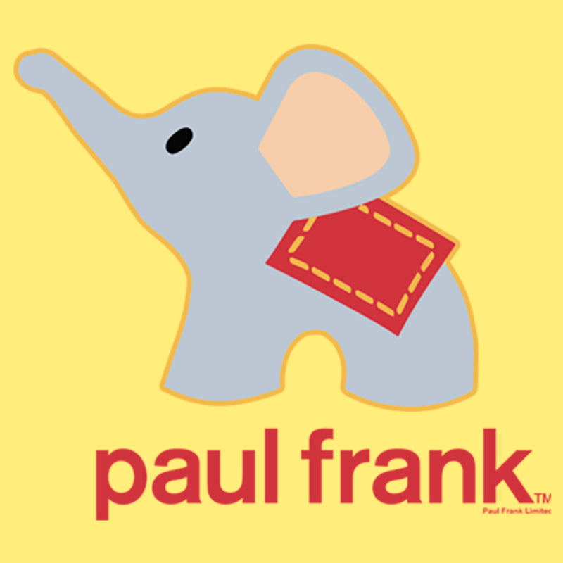 Junior's Paul Frank Ellie Logo Racerback Tank Top