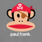 Junior's Paul Frank Halloween Julius the Monkey Pirate T-Shirt