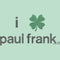 Girl's Paul Frank St. Patrick's Day Four-Leaf Logo T-Shirt