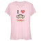 Junior's Paul Frank Distressed I Heart Julius T-Shirt