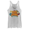 Women's Paul Frank Vintage Happy Earth Day Racerback Tank Top