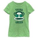 Girl's Paul Frank Think Green Julius the Monkey T-Shirt