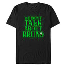 Men's Encanto We Don't Talk About Bruno Green Text T-Shirt