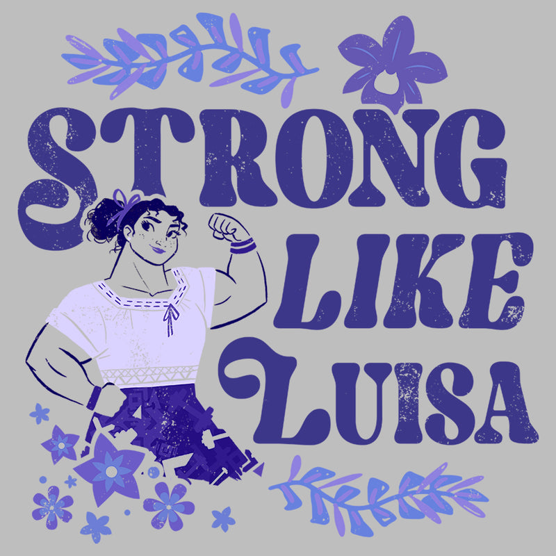 Men's Encanto Strong Like Luisa Ornate Flower T-Shirt